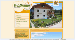 Desktop Screenshot of feldbauer.it