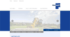 Desktop Screenshot of feldbauer.de