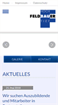 Mobile Screenshot of feldbauer.de